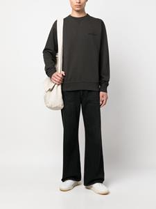 MARANT Mikis sweater met geborduurd logo - Zwart