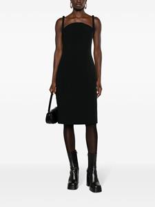 Versace Mouwloze midi-jurk - Zwart