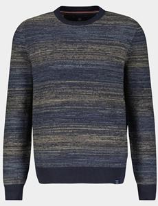 LERROS Strickpullover, mit kontrastfarbenem Muster