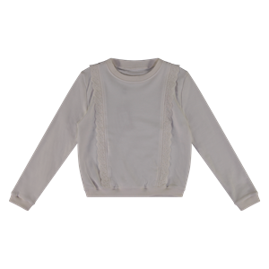 Vinrose Meisjes sweater egret