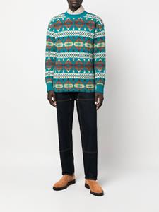 junyawatanabeman Junya Watanabe MAN Intarsia trui - Blauw