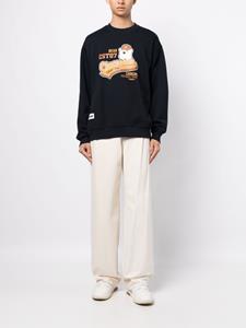 CHOCOOLATE Sweater met logoprint - Blauw