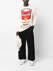 junyawatanabeman Junya Watanabe MAN x Andy Warhol katoenen trui - Beige