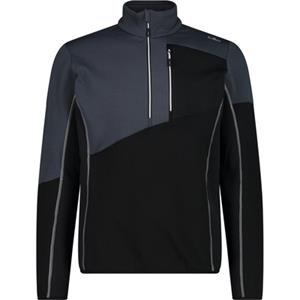 CMP Langarmshirt MAN SWEAT NERO