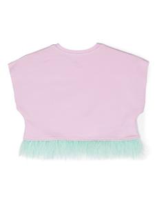 Andorine T-shirt van biologisch katoen - Paars
