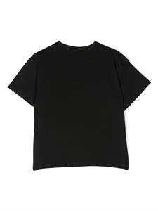 Andorine T-shirt met tekst - Zwart