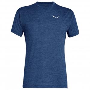 Salewa  Puez Melange Dry S/S Tee - T-shirt, blauw