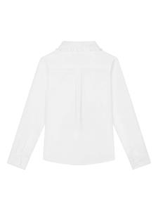 dolce&gabbanakids Dolce & Gabbana Kids Shirt met geborduurd logo - Wit