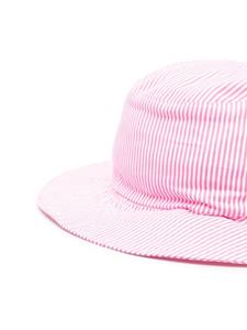 moschinokids Moschino Kids Gestreepte hoed - Roze
