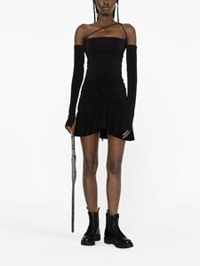 theandamane THE ANDAMANE Rok met ruches - Zwart