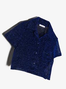 osereekids Oseree Kids Shirt met metallic-effect - Blauw
