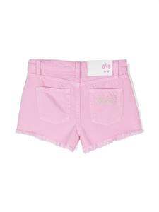 barrowkids Barrow kids Shorts met geborduurd logo - Roze