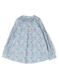 ilgufo Il Gufo Shirt met bloemenprint - Blauw