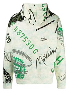 Moschino Sweater met print - Groen
