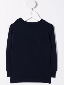 Ribgebreide trui - Blauw