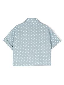 aspesikids Aspesi Kids Shirt met stippen - Groen
