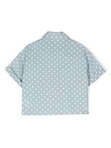 Aspesi Kids Shirt met stippen - Groen