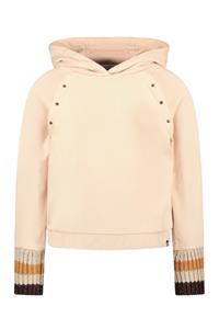 Like Flo Meisjes hoodie met studs - Sorbet