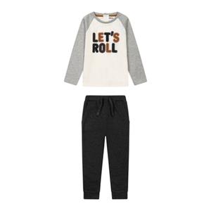 Minoti Set shirt met lange mouwen + joggingbroek