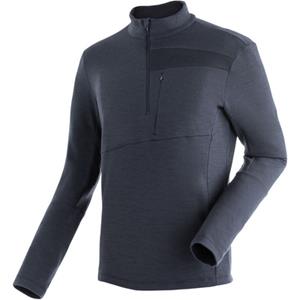 Maier Sports Funktionsshirt "Skutvik HZ M", funktionaler Midlayer für Herren, hohe Atmungsaktivität