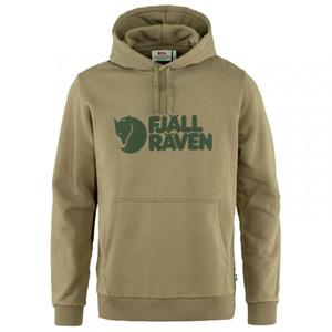 Fjällräven   Logo Hoodie - Hoodie, beige