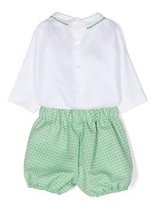 lastupenderia La Stupenderia Shorts met stippen - Wit