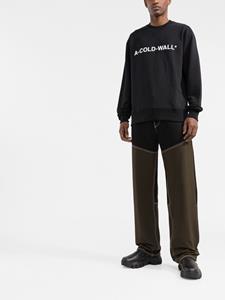 A-COLD-WALL* Sweater met logoprint - Zwart