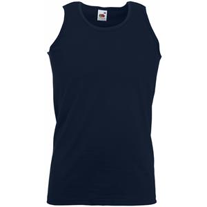 Fruit Of The Loom tanktop/singlet/hemd - donkerblauw - katoen (EU 54) -