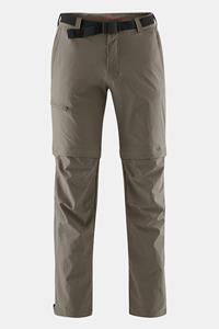 Maier Sports Tajo Zip Off Broek Donkerkaki