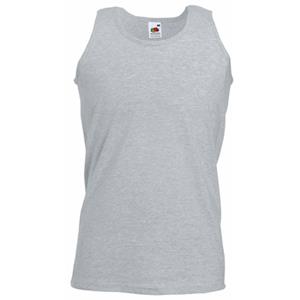Fruit of the Loom tanktop/singlet/hemd - grijs - katoen (EU 48) -