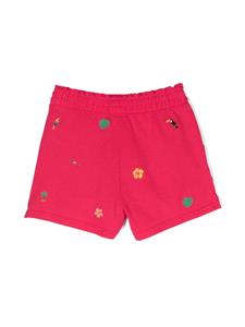 Ralph Lauren Kids Trainingsshorts met borduurwerk - Roze