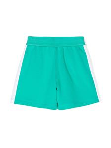 Shorts met geborduurd logo - Roze