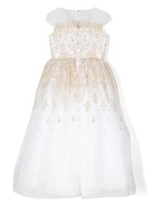 marchesakidscouture MARCHESA KIDS COUTURE Off-shoulder avondjurk - Wit