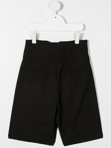 balmainkids Balmain Kids Shorts met wijde pijpen - Zwart