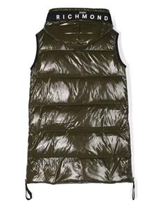 johnrichmondjunior John Richmond Junior Bodywarmer met capuchon - Groen