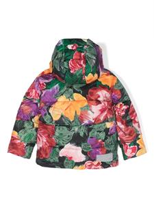 Molo Donsjack met bloemenprint - Rood