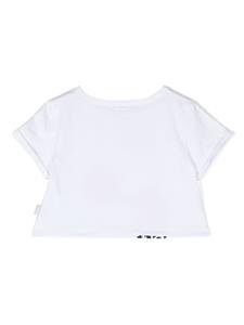 gcdskids Gcds Kids T-shirt met logoprint - Wit