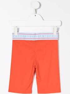 dknykids Dkny Kids Fietsshorts met logo taille - Oranje