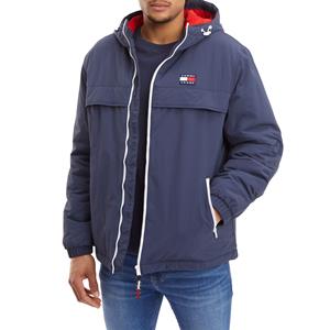 Tommy Jeans Blouson "TJM PADDED SOLID CHICAGO", mit Kapuze