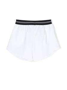 msgmkids MSGM Kids Shorts met logoprint - Wit
