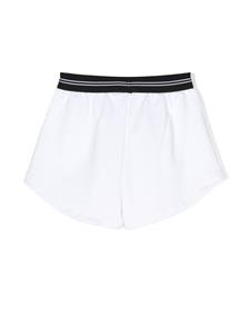 MSGM Kids Shorts met logoprint - Wit