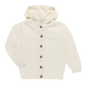 kindsgard Vestje met capuchon strikka beige