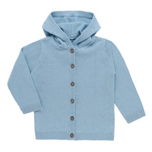 kindsgard Vestje met capuchon strikka blauw