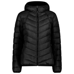 CMP  Women's Jacket Fix Hood Polyester 20D - Synthetisch jack, zwart