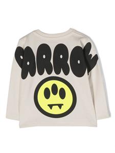 barrowkids Barrow kids T-shirt met logoprint - Beige