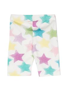 Andorine Shorts met sterprint - Wit