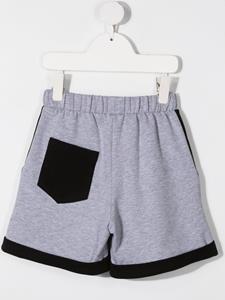 wauwcapowbybangbang WAUW CAPOW by BANGBANG Shorts met contrasterend vlak - Grijs