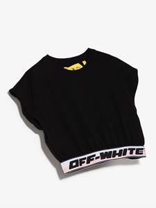 off-whitekids Off-White Kids T-shirt met logo - Zwart