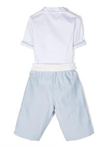lastupenderia La Stupenderia Katoenen top en shorts - Wit