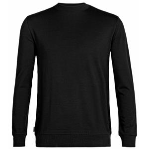 icebreaker M Shifter Ls Sweatshirt Zwart